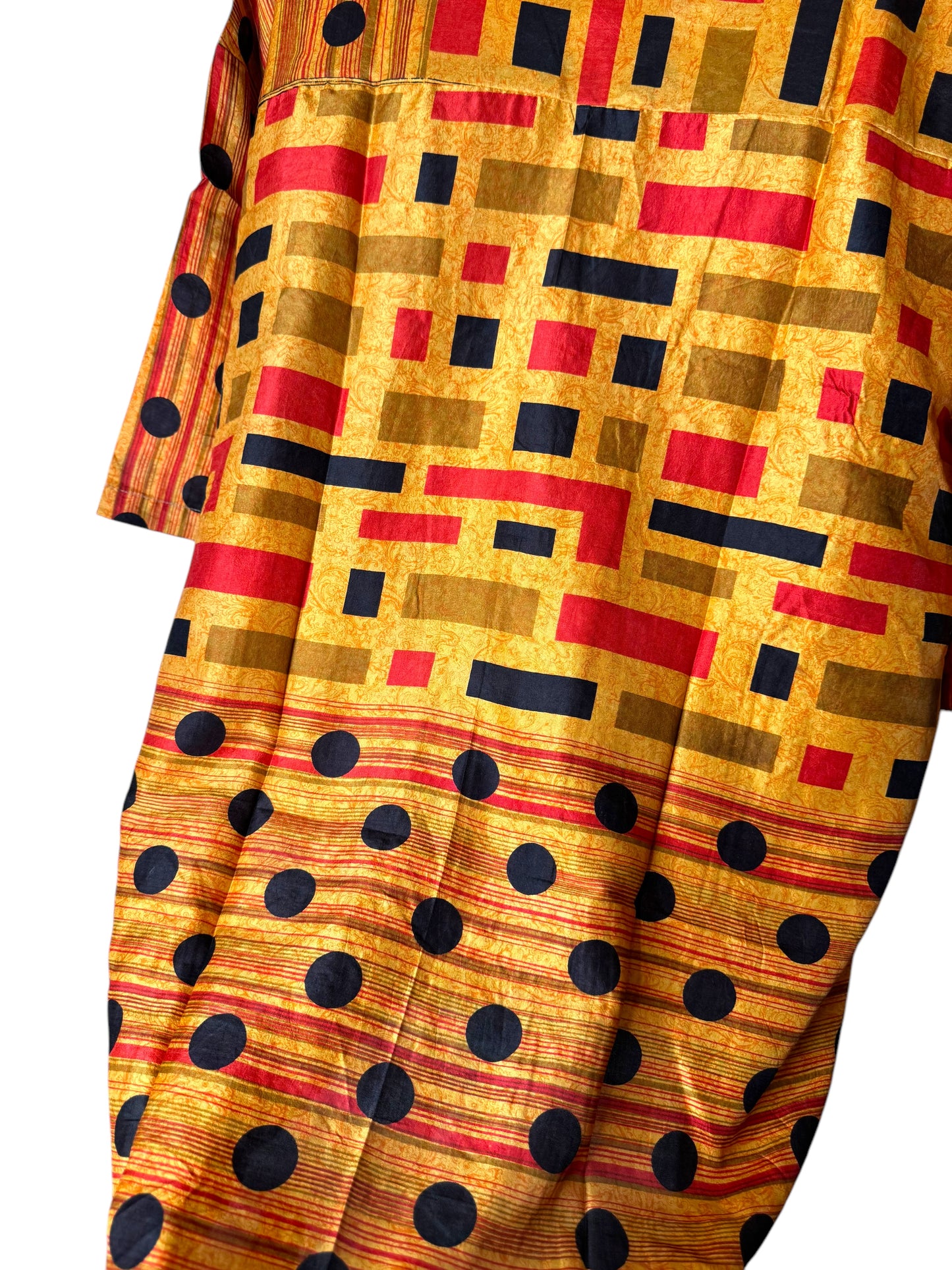 Camicia vintage in seta, taglia L