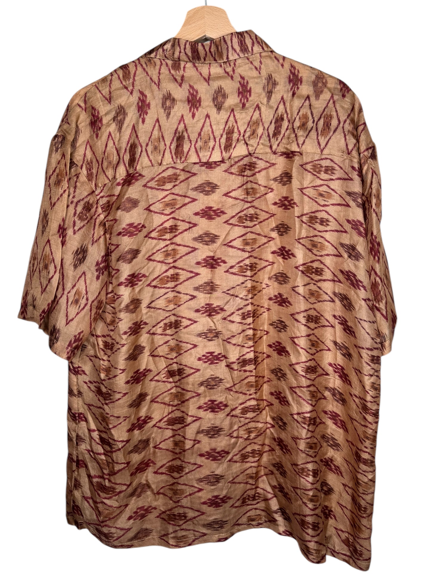 Camicia vintage in seta, taglia M