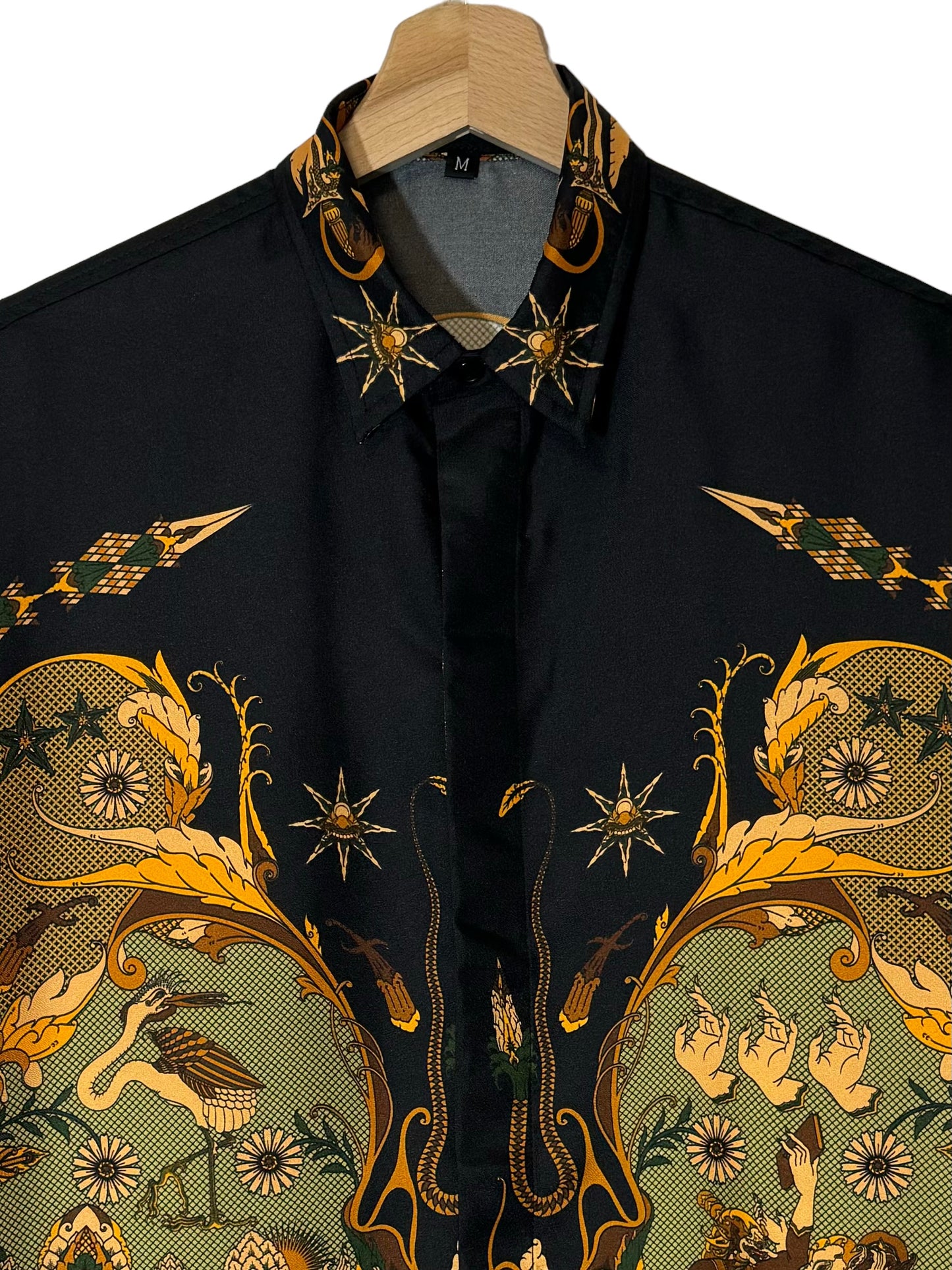 Fractal silk shirt