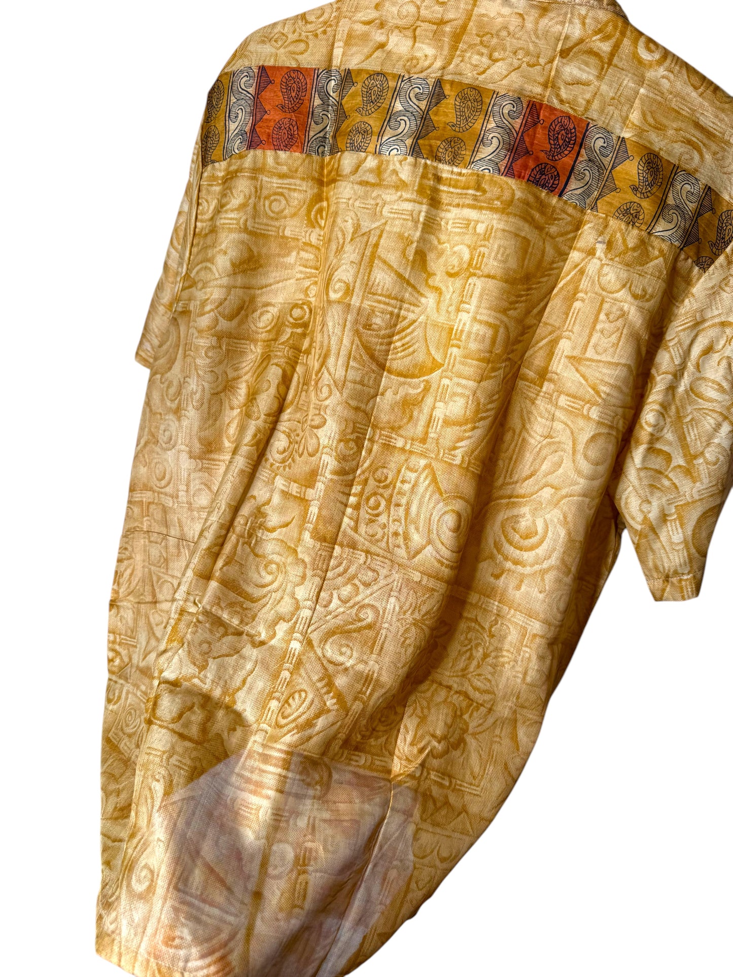 Camicia vintage in seta, taglia S