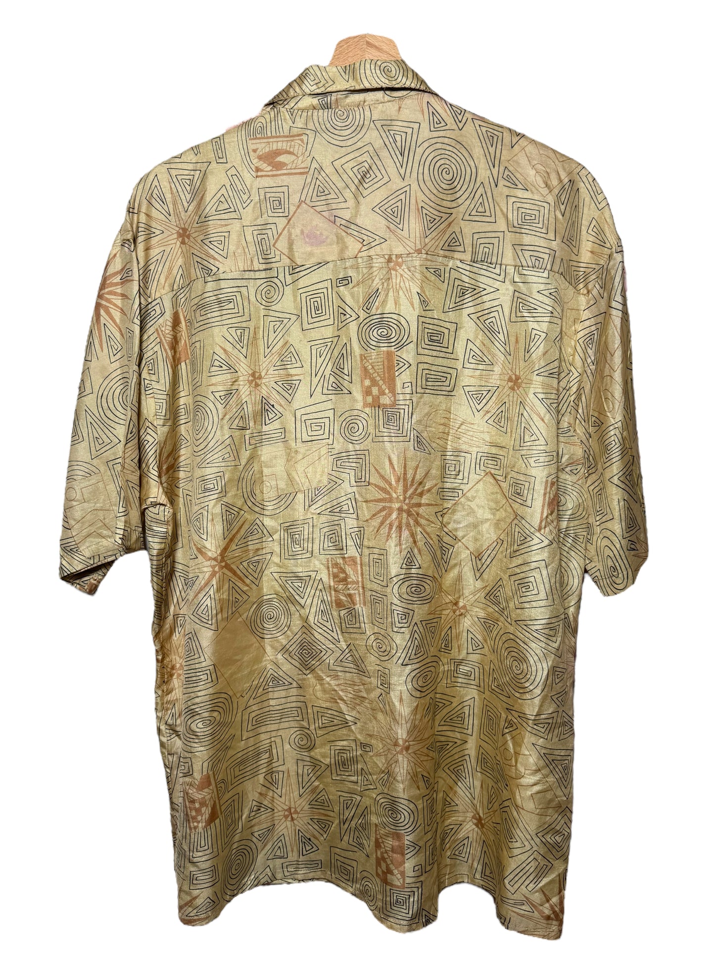 Camicia vintage in seta, taglia M