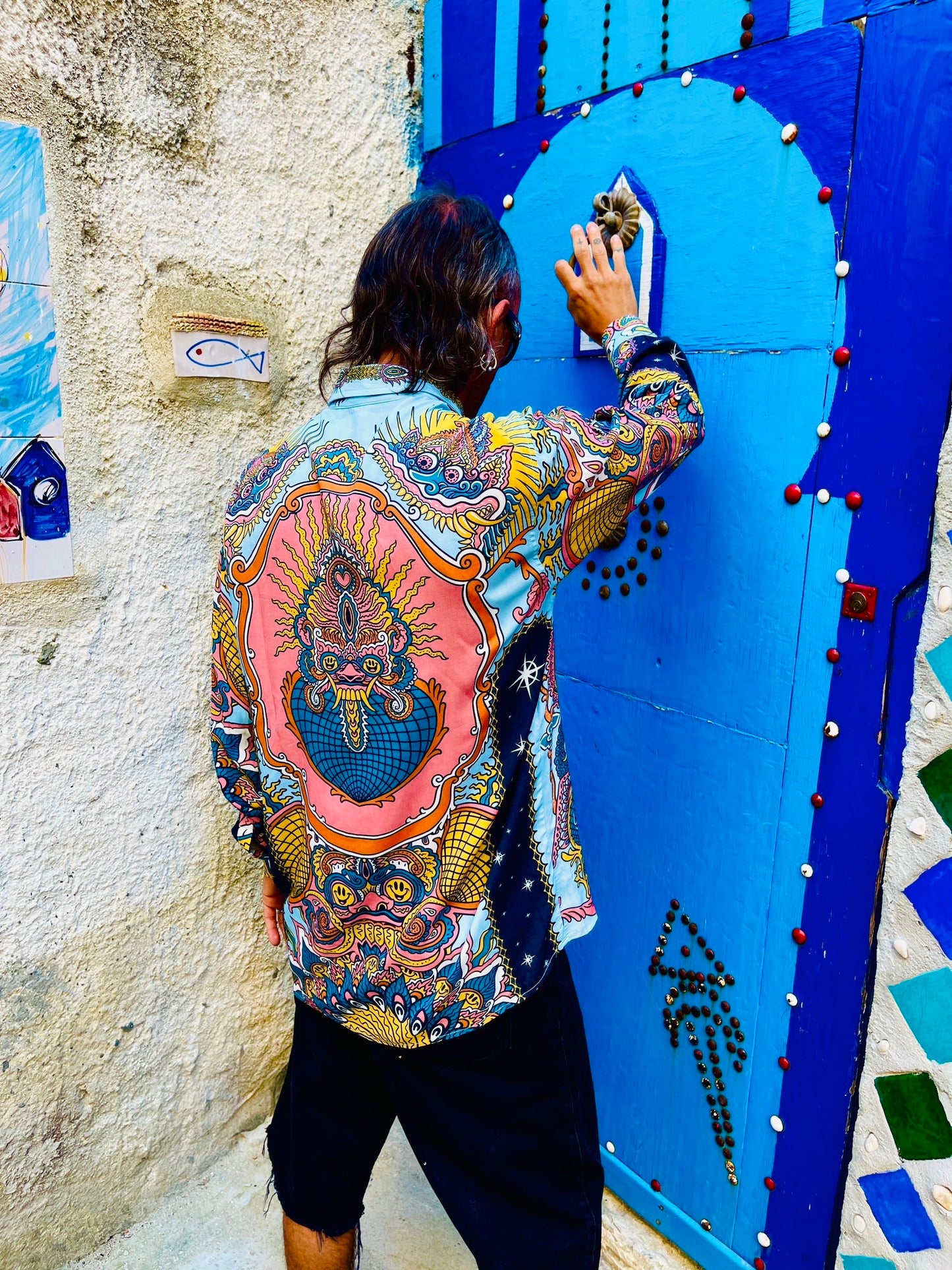 Merak colored version shirt