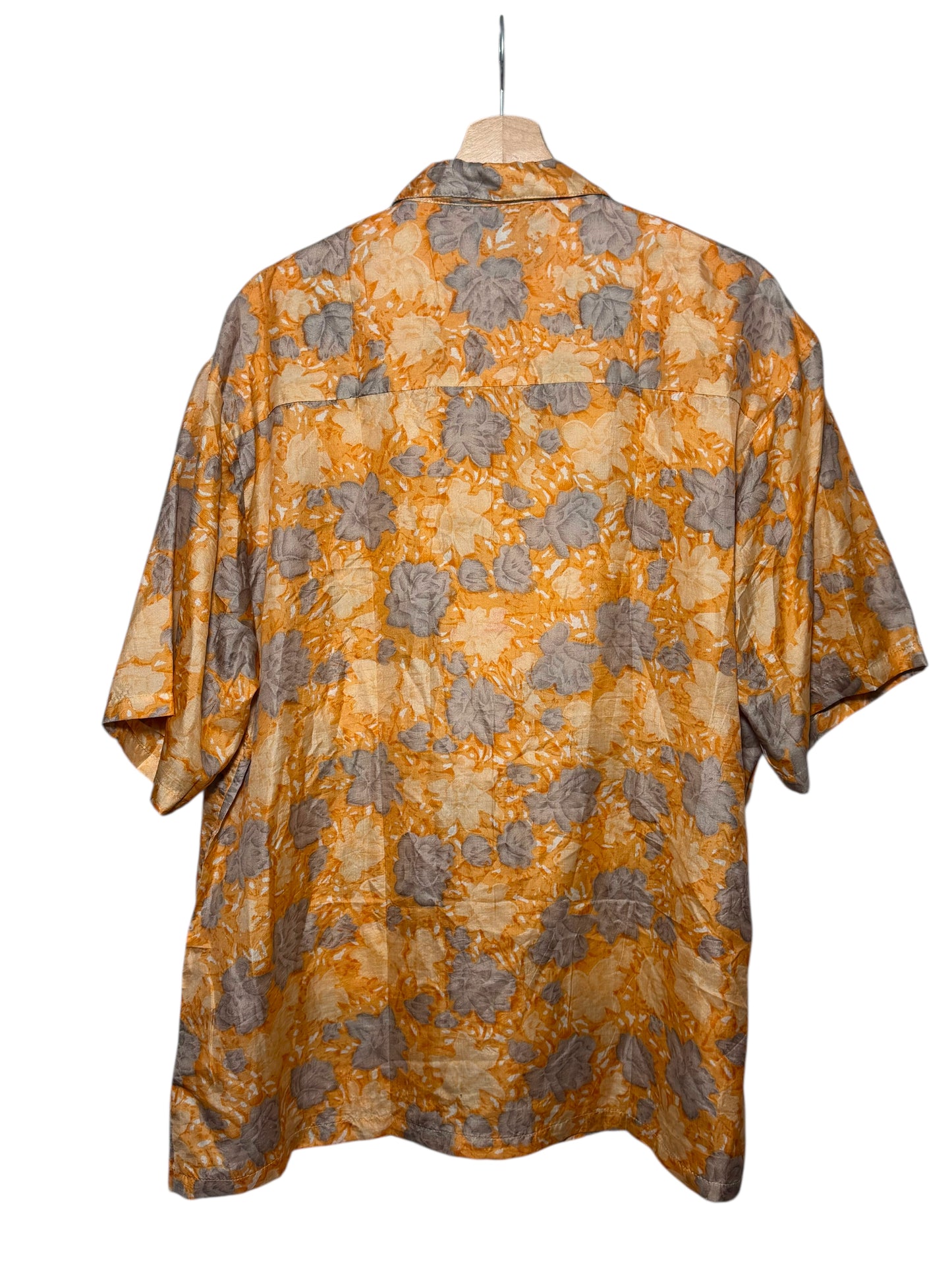 Camicia vintage in seta, taglia L