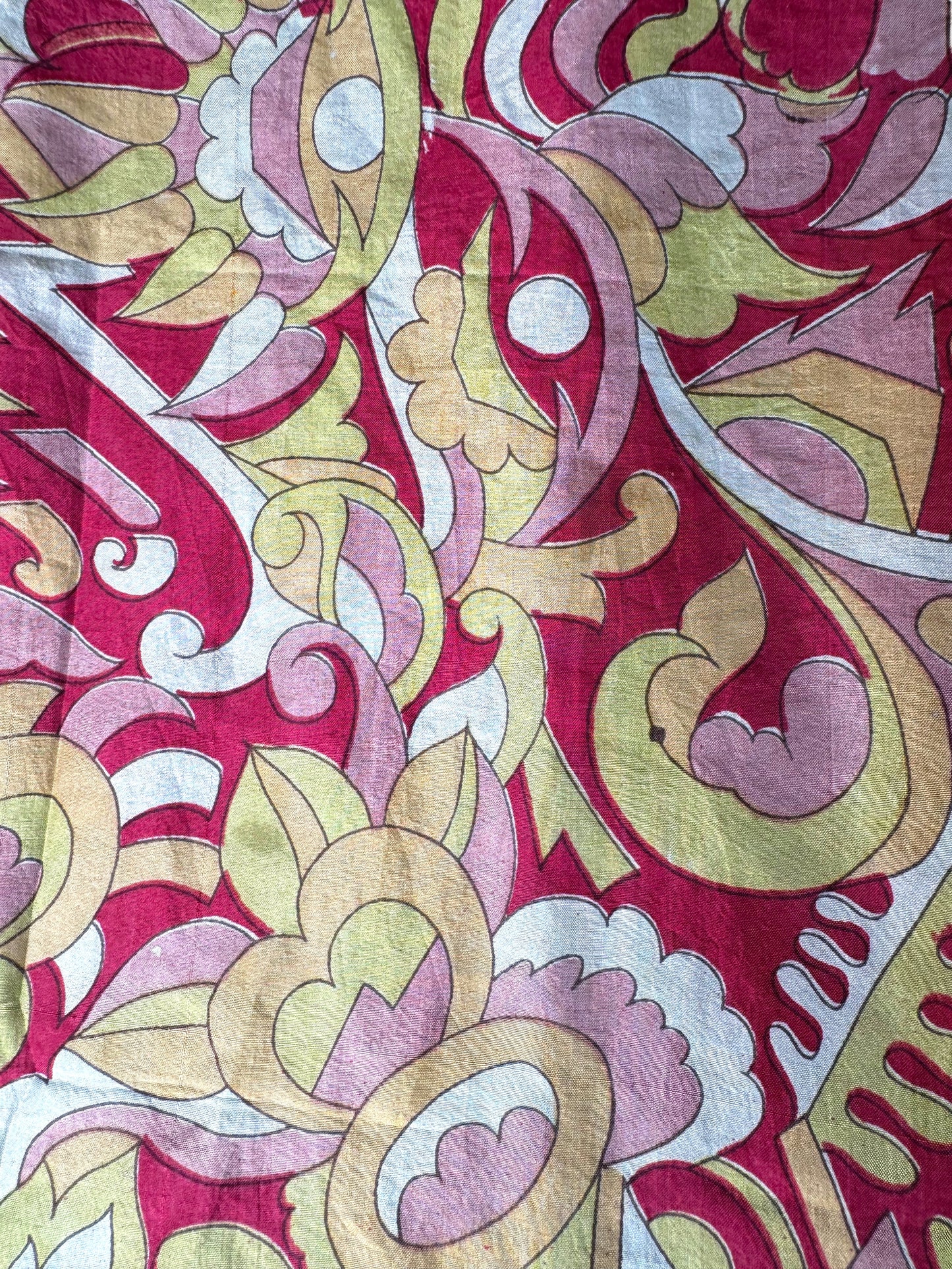 Camicia vintage in seta, taglia M