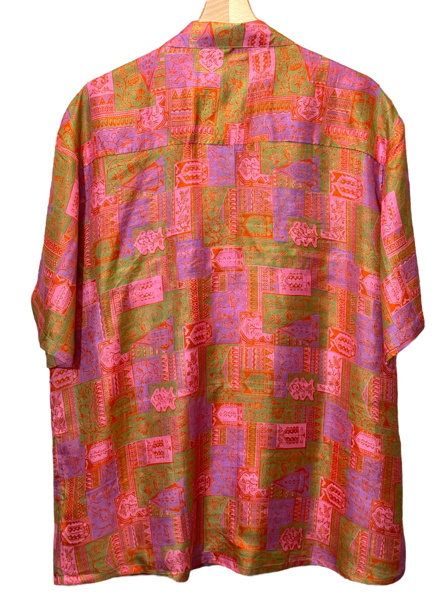 Camicia vintage in seta, taglia M