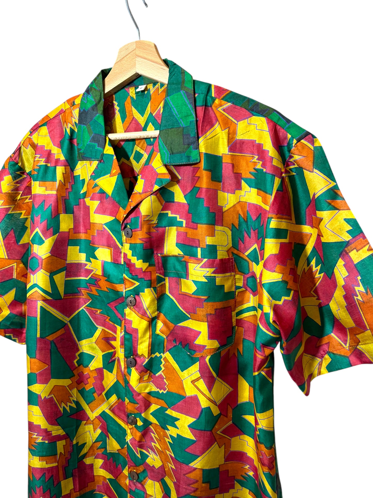 Camicia vintage in seta, taglia M