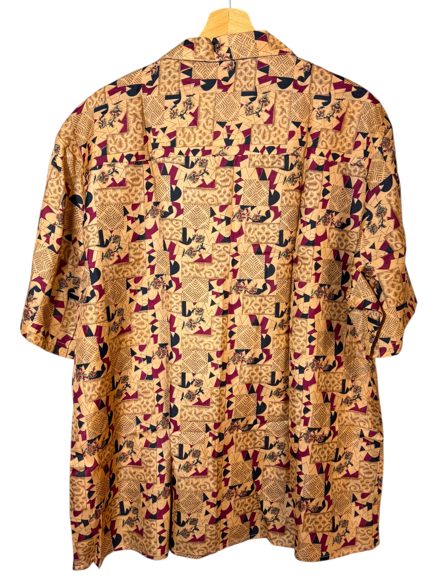 Camicia vintage in seta, taglia L