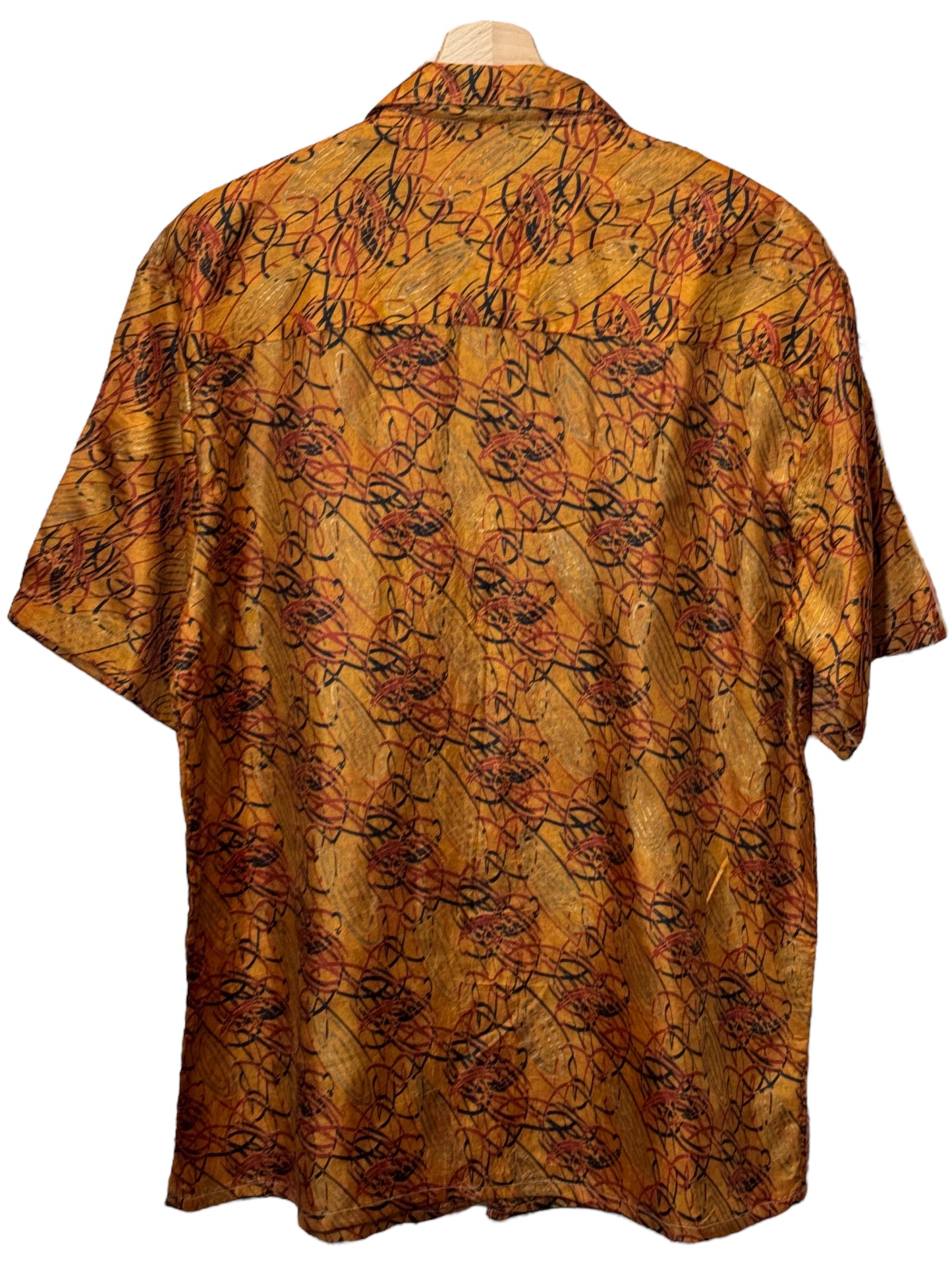 Camicia vintage in seta, taglia S