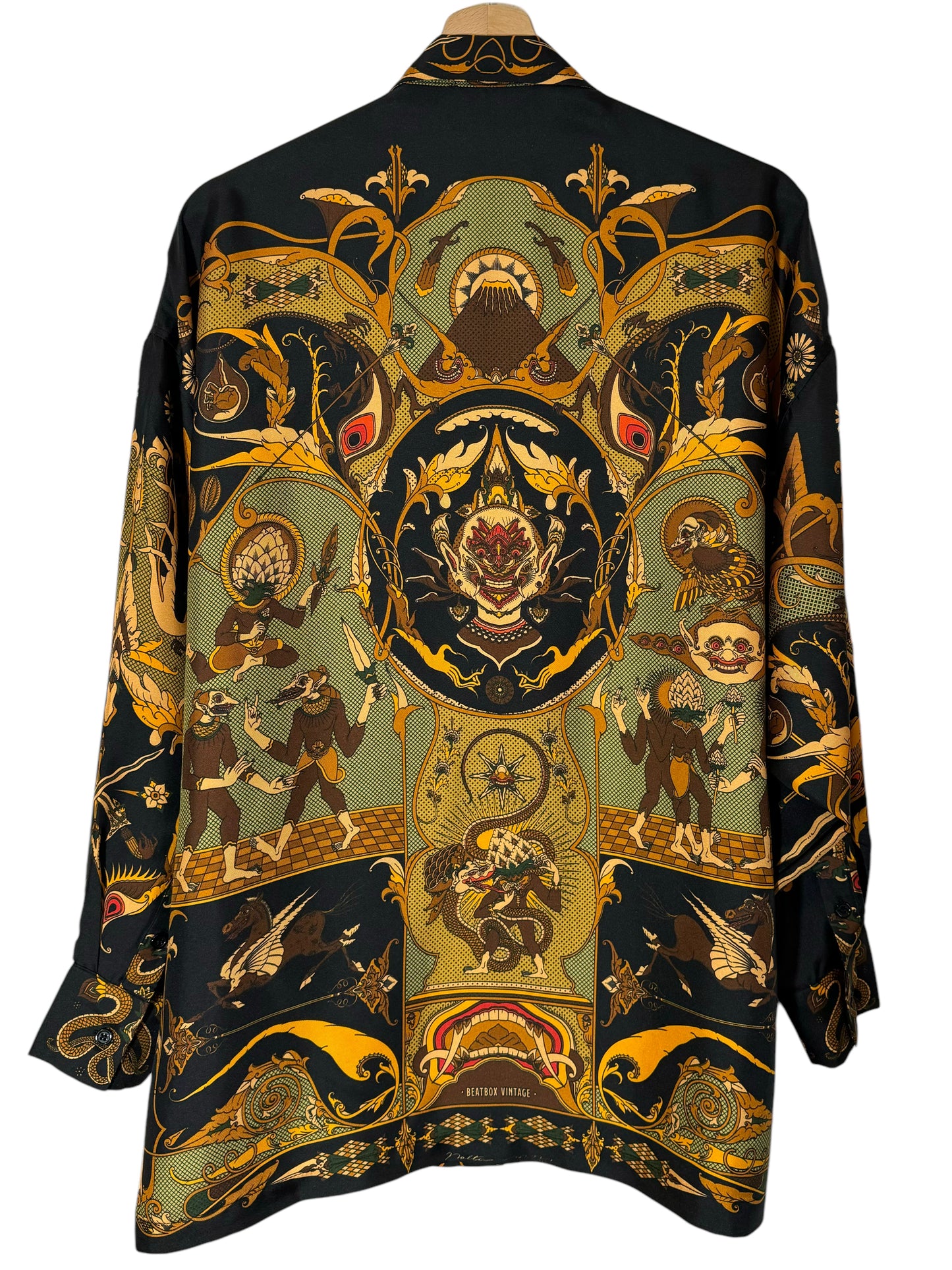 Fractal silk shirt