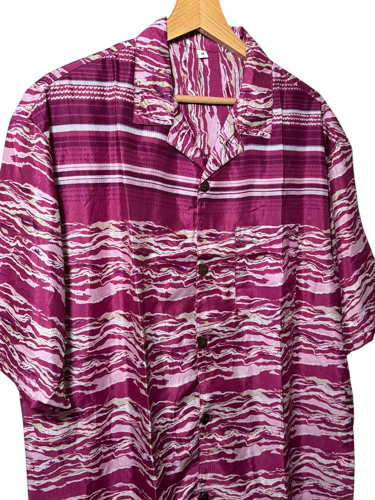 Camicia vintage in seta, taglia M