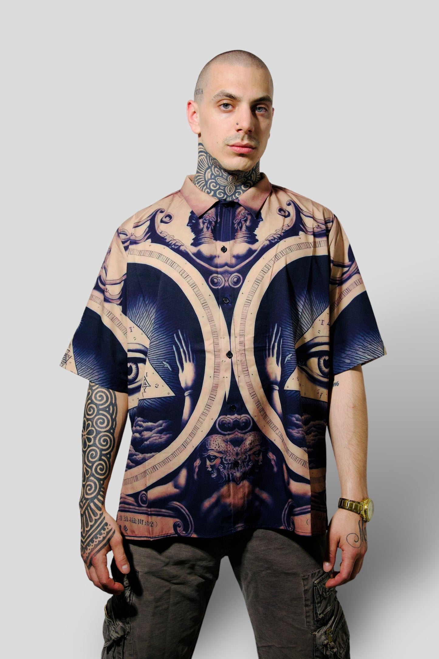 Dominatio camisa distintio beatbox vintage