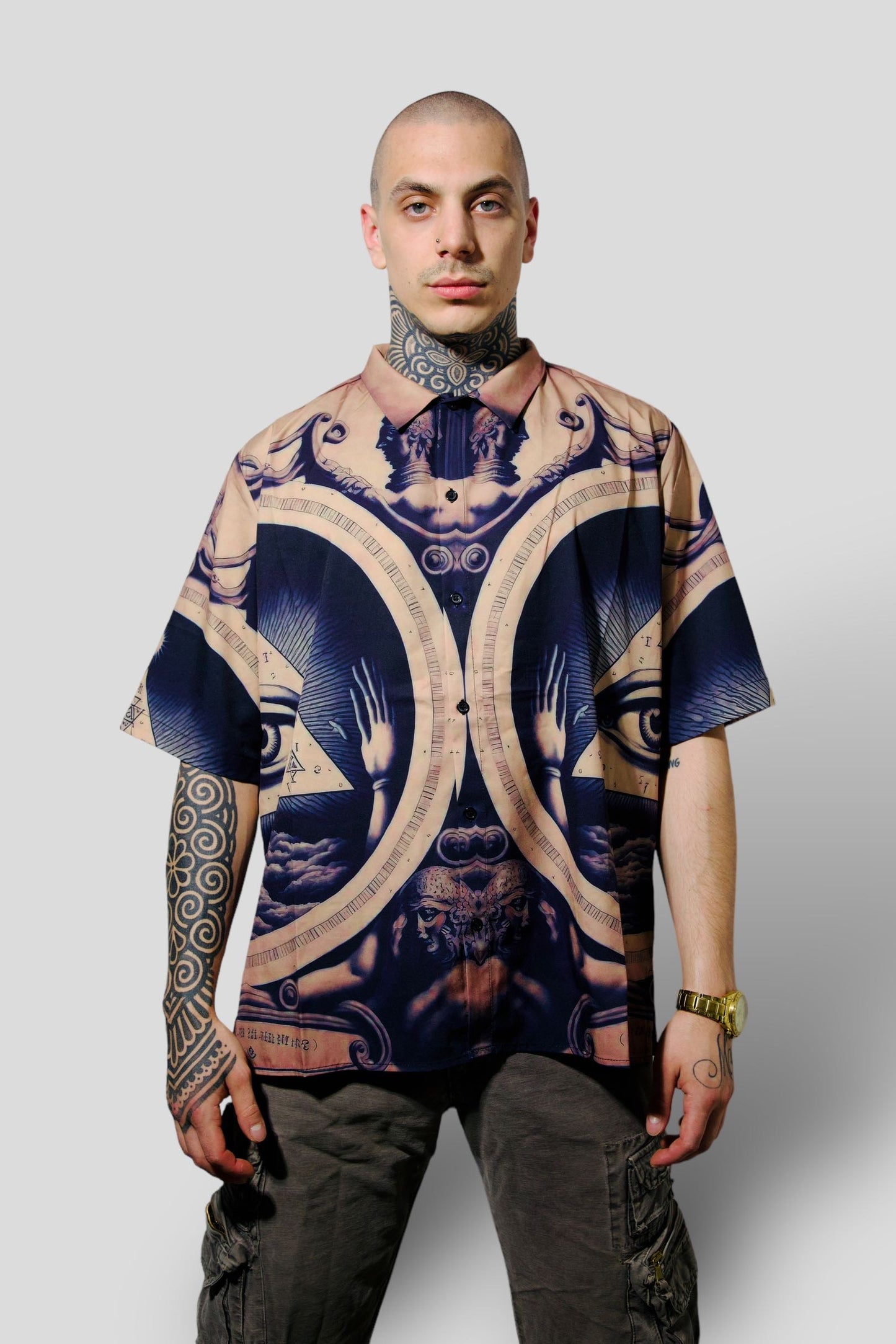 Dominatio camisa distintio beatbox vintage