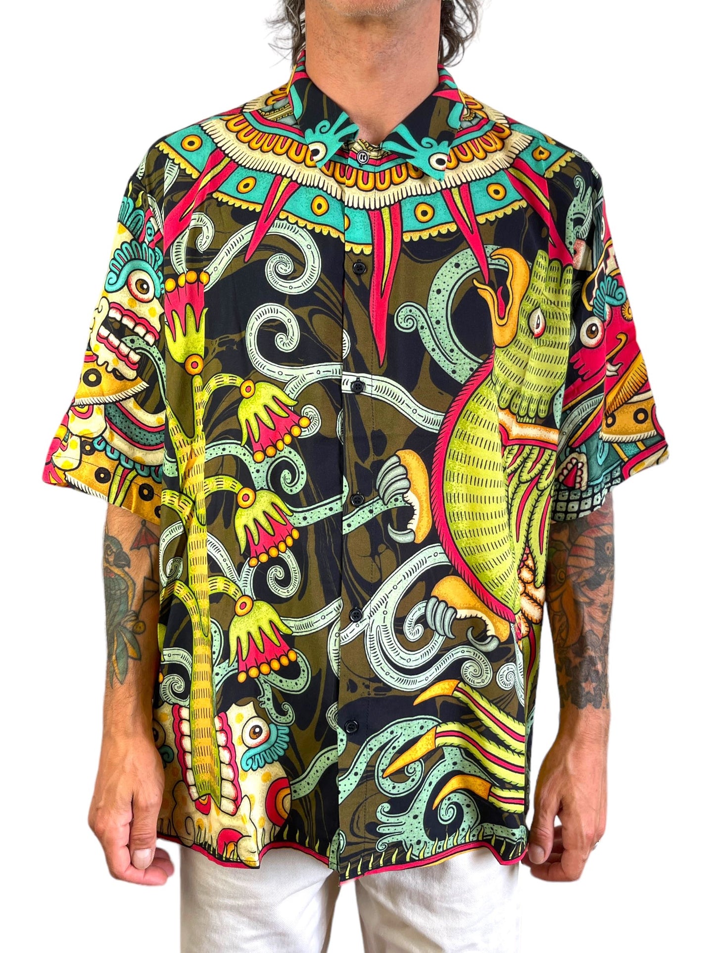 Tlapalli tlilli shirt (Premium fabric)