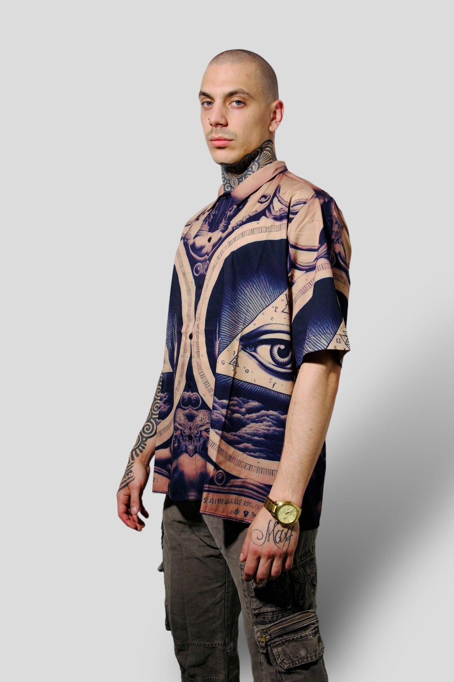 Dominatio camisa distintio beatbox vintage