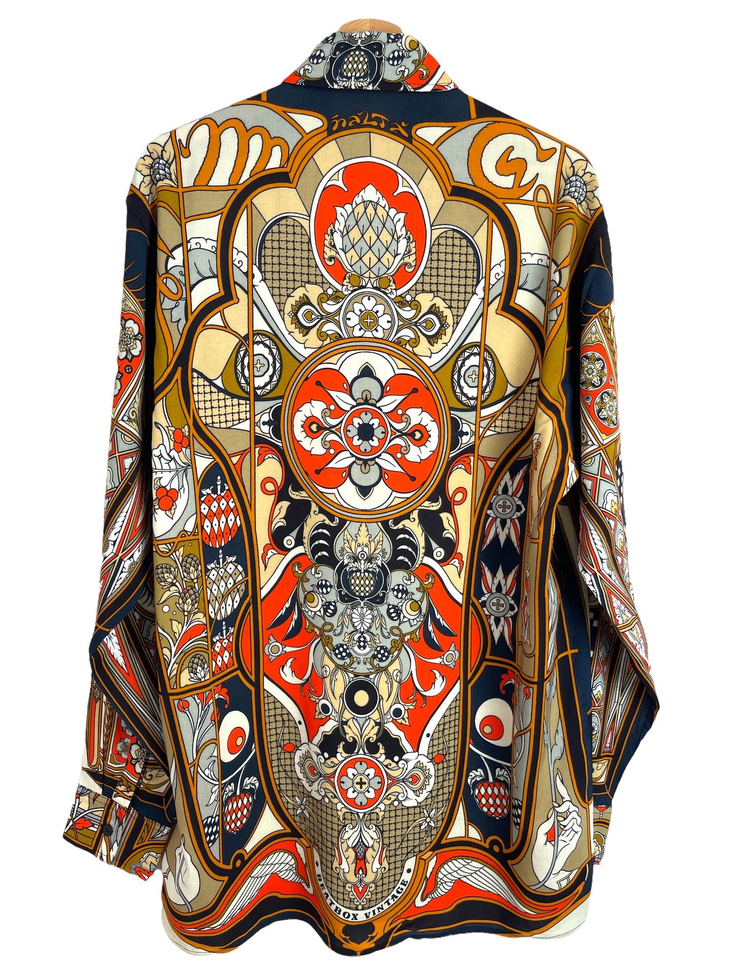 Camicia nature blu version Beatbox Vintage - Beatbox vintage