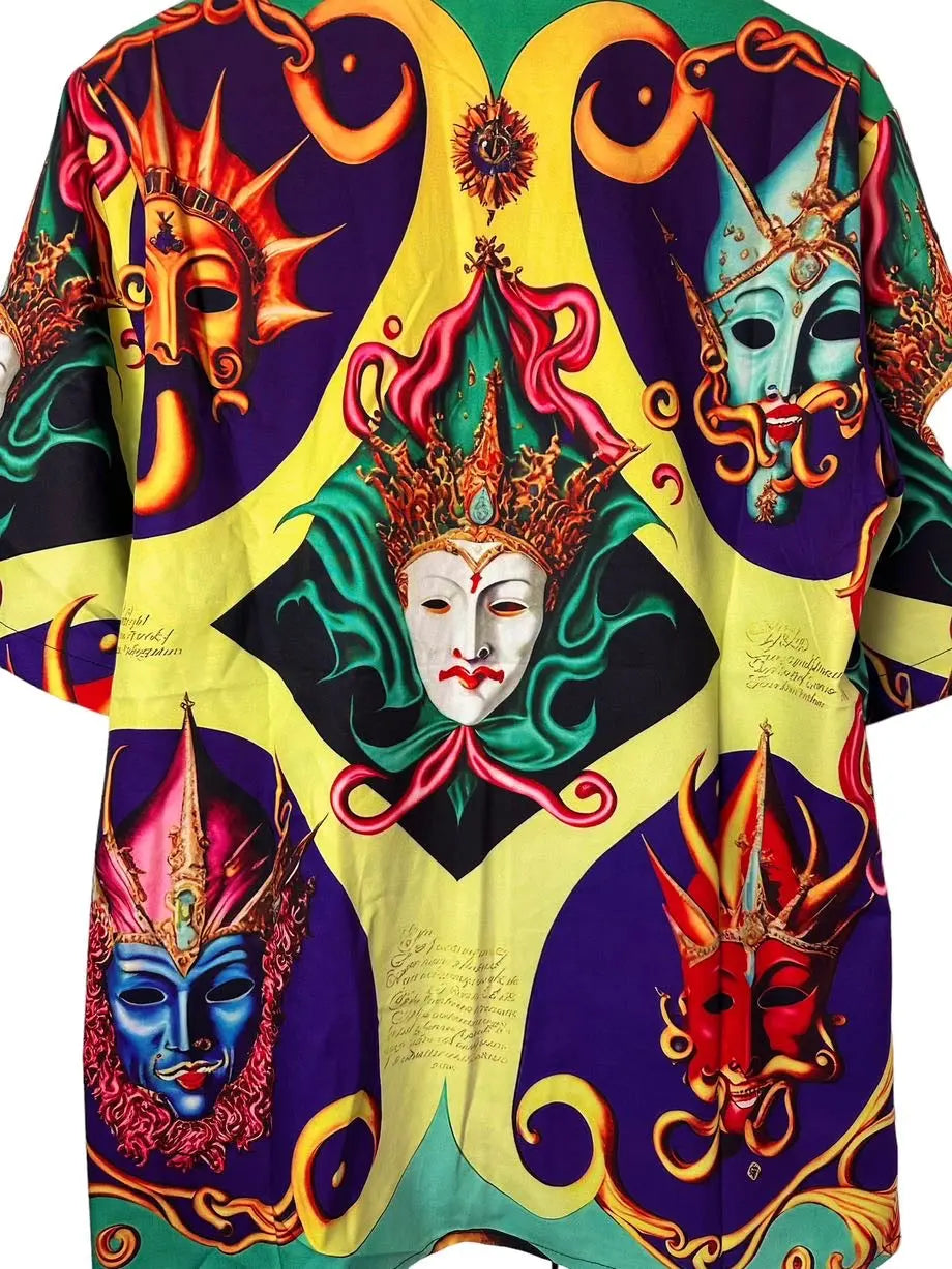 Camisa de beatbox de doble cara de beatbox vintage