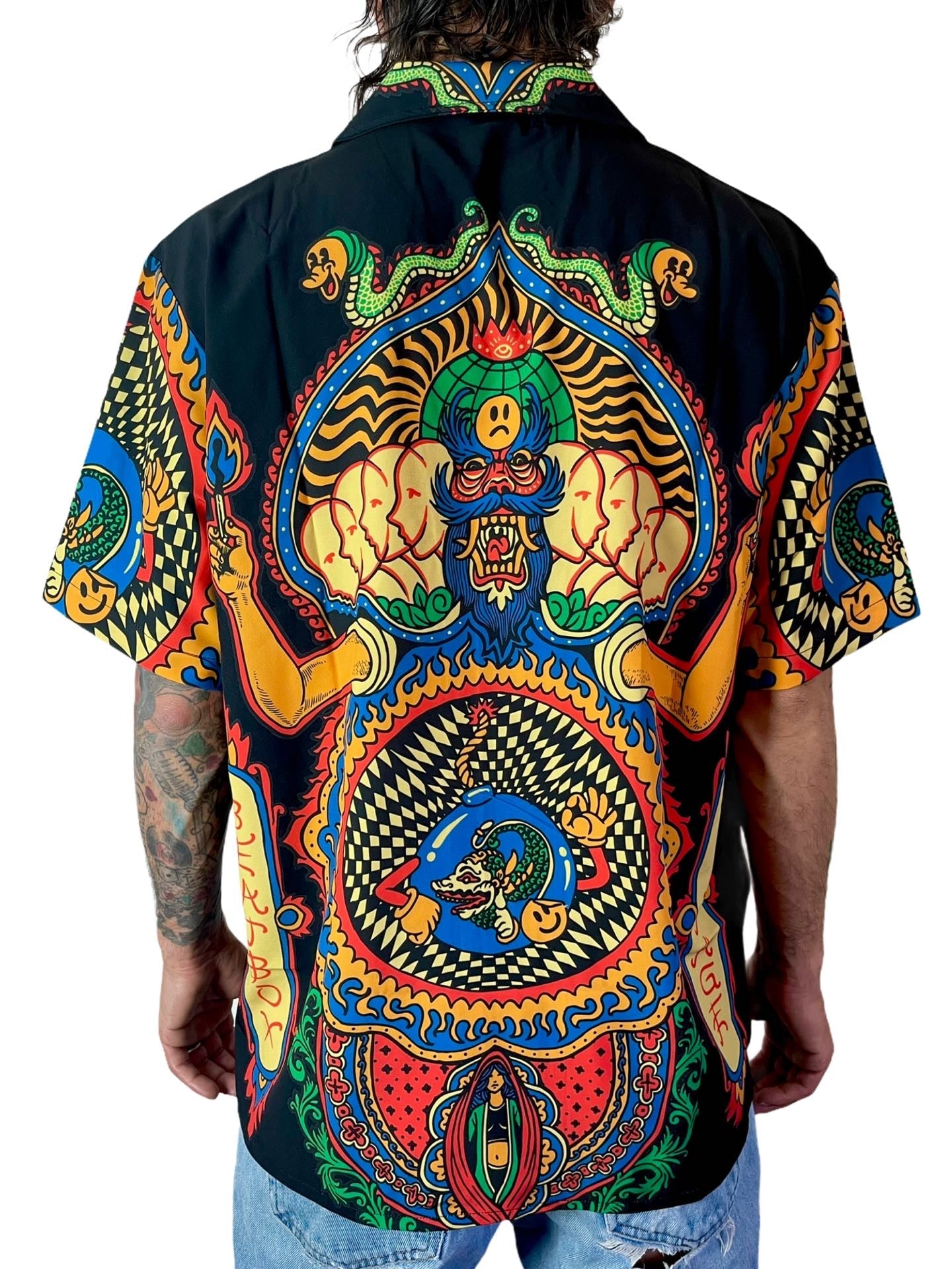 Camicia psychedelic by Beatbox vintage - Beatbox vintage