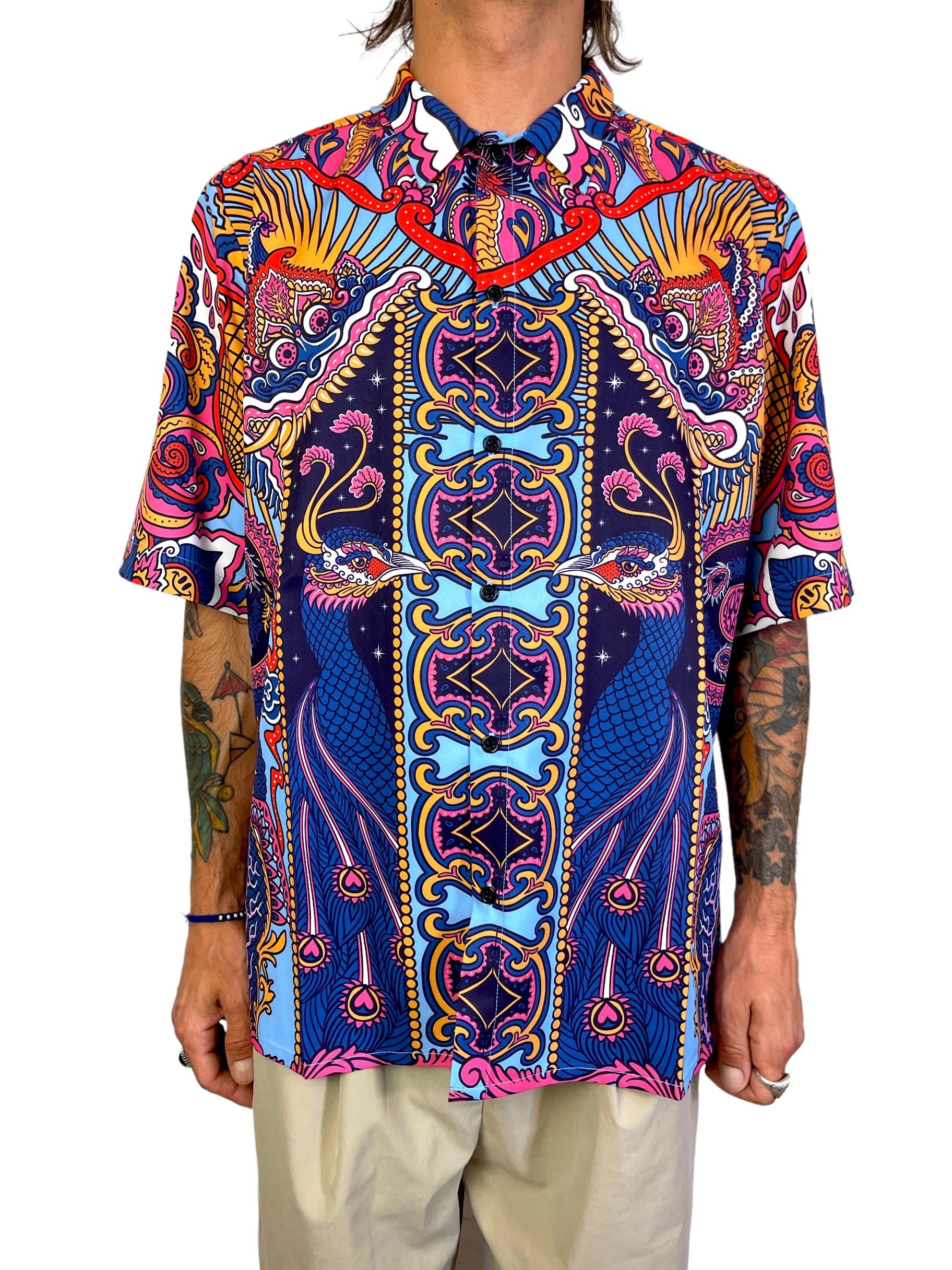 Camicia Pavoni maniche corte - Beatbox vintage