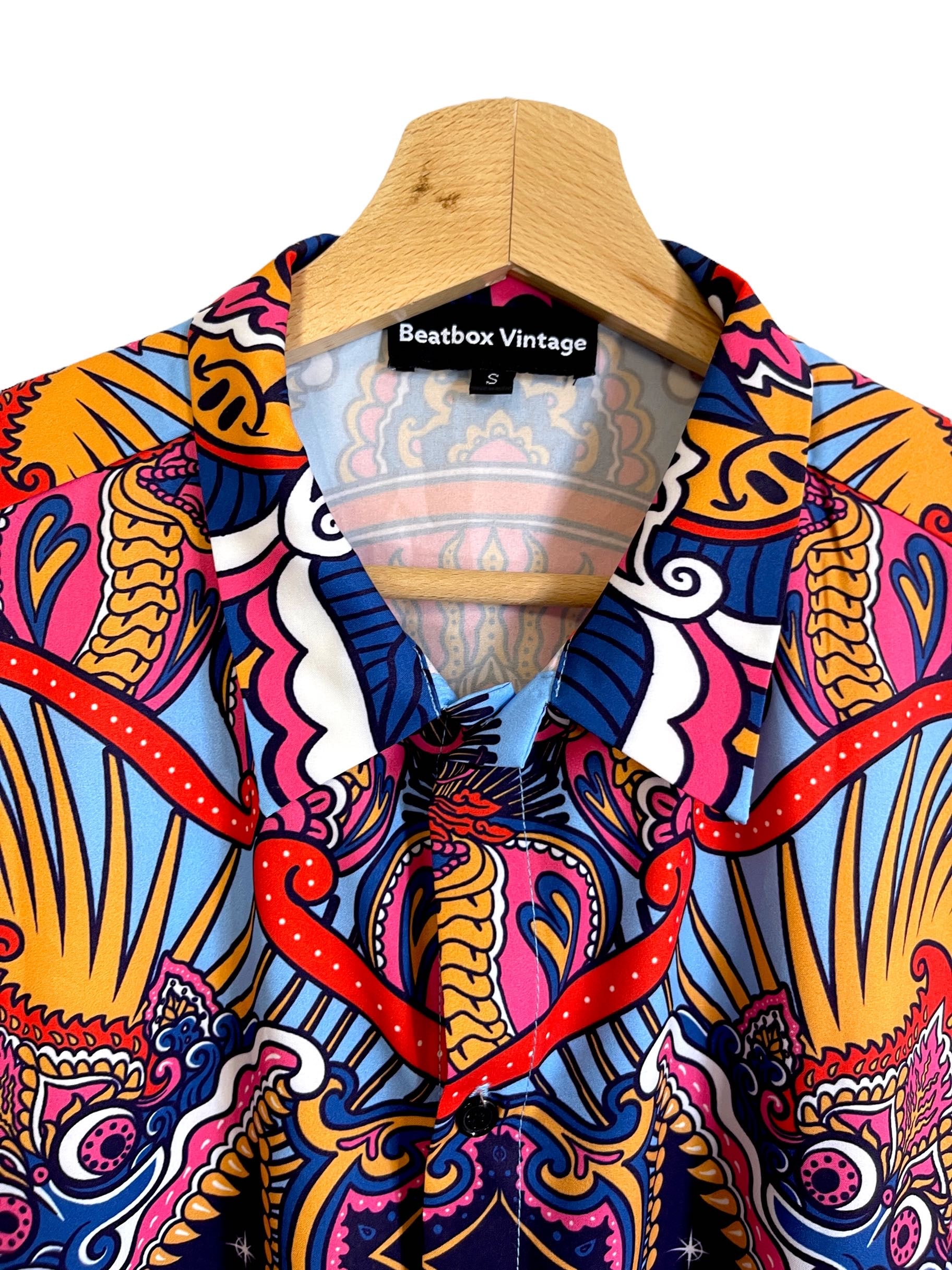 Camicia Pavoni maniche corte - Beatbox vintage