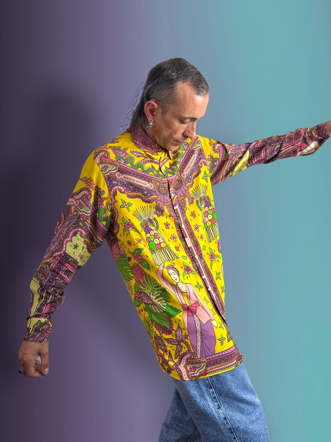 Camicia Indonesia Beatbox Vintage - Beatbox vintage