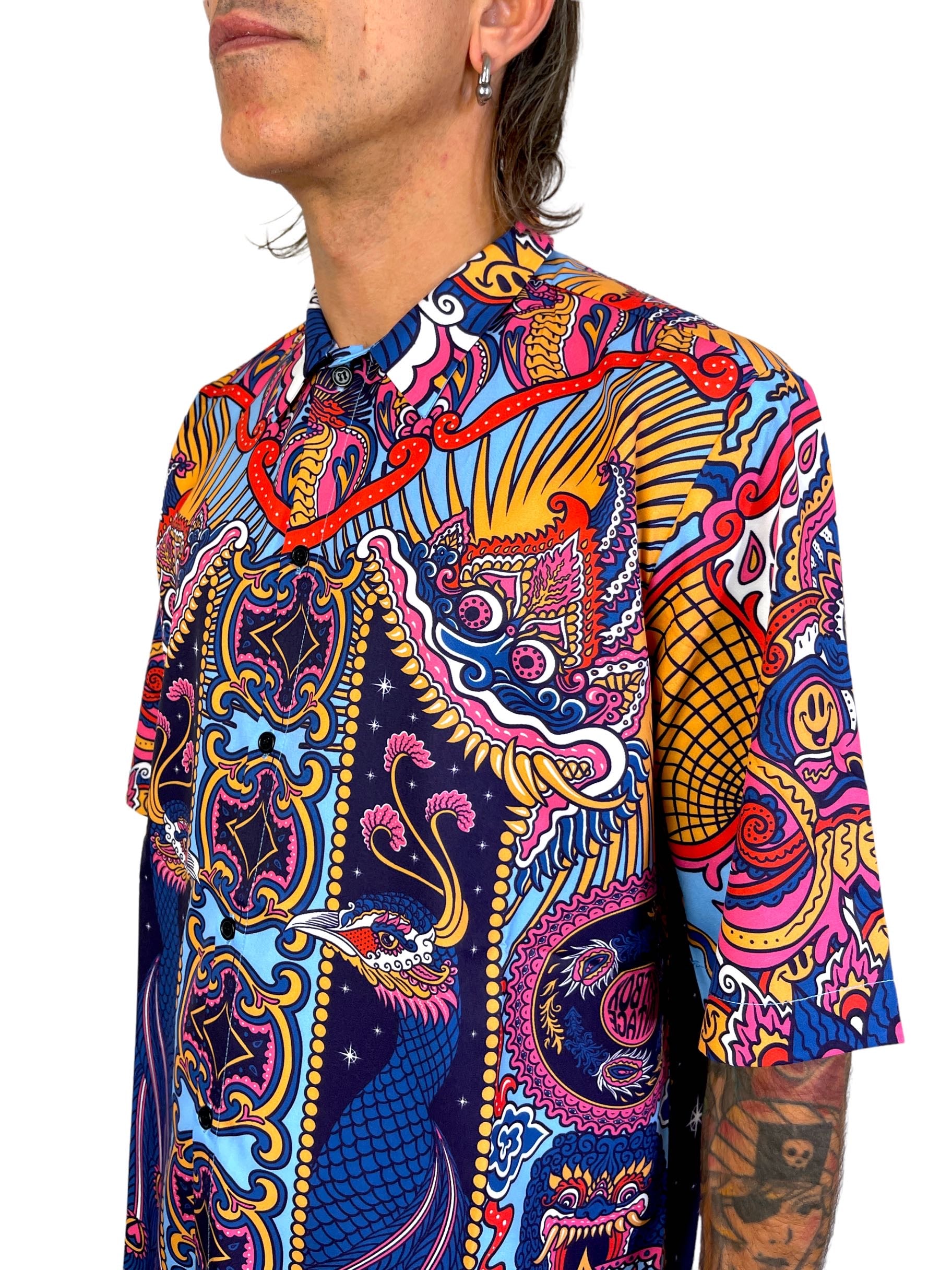 Camicia Pavoni maniche corte - Beatbox vintage