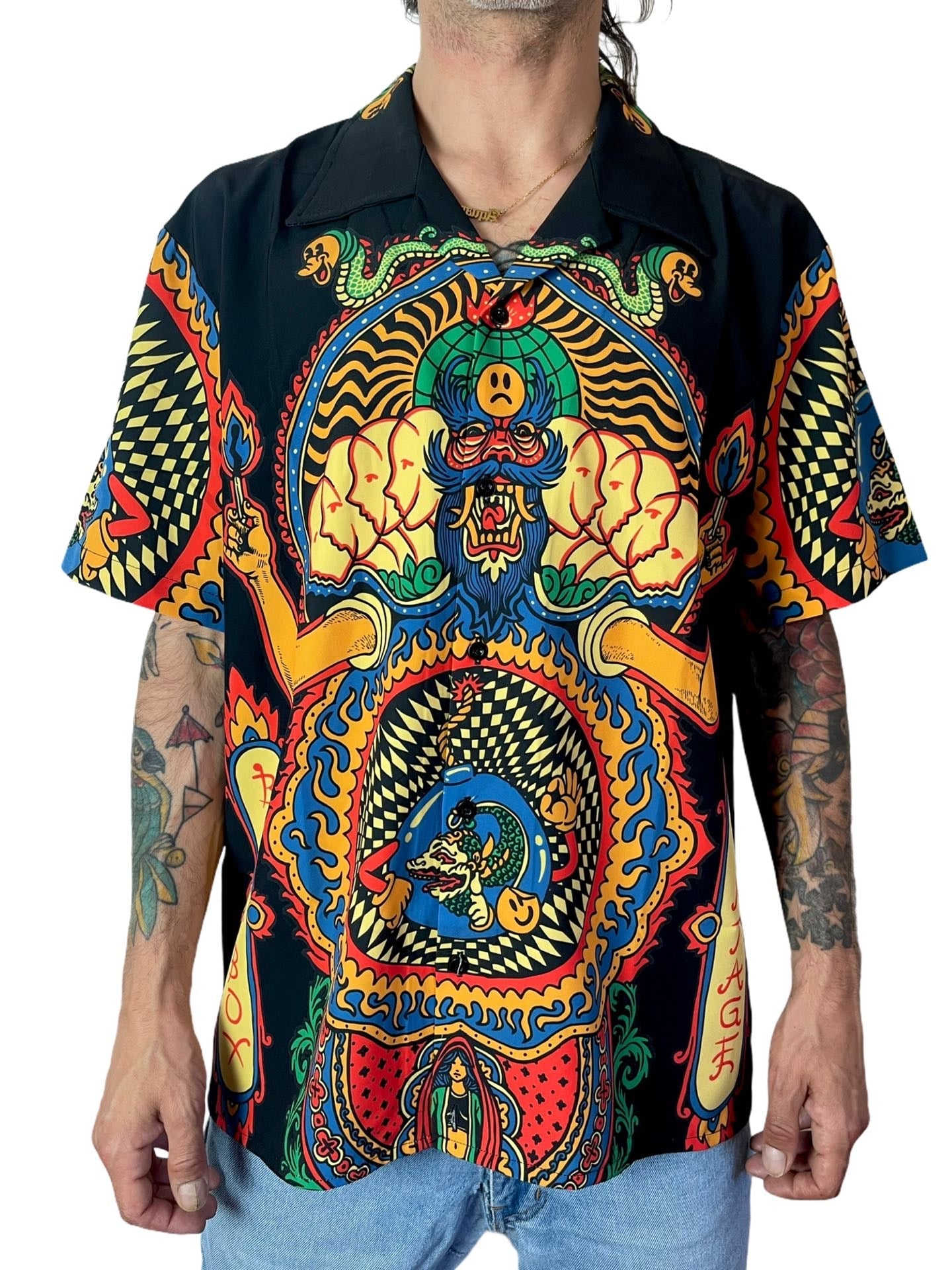Camicia psychedelic by Beatbox vintage - Beatbox vintage