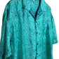 Camicia vintage in seta, taglia XL