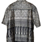 Camicia vintage in seta, taglia XL