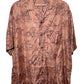 Camicia vintage in seta, taglia L