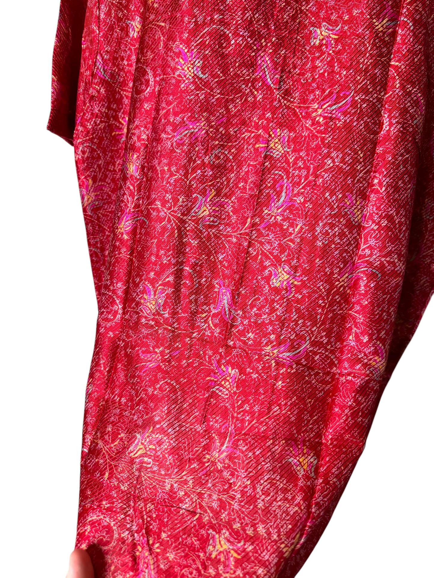 Camicia vintage in seta, taglia M