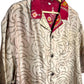 Camicia vintage in seta, taglia L