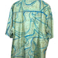 Camicia vintage in seta, taglia L