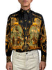 Fractal silk shirt