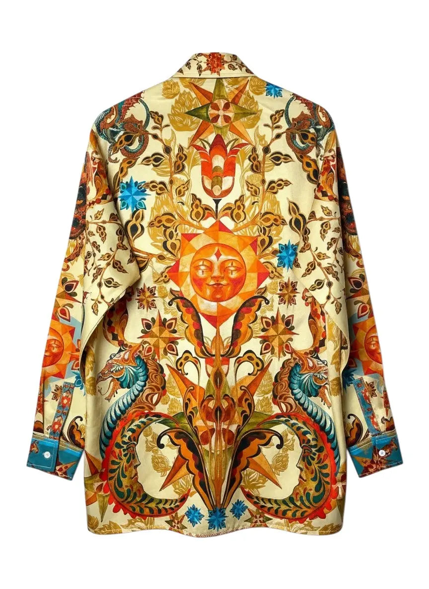 Camicia Golden garden Beatbox vintage