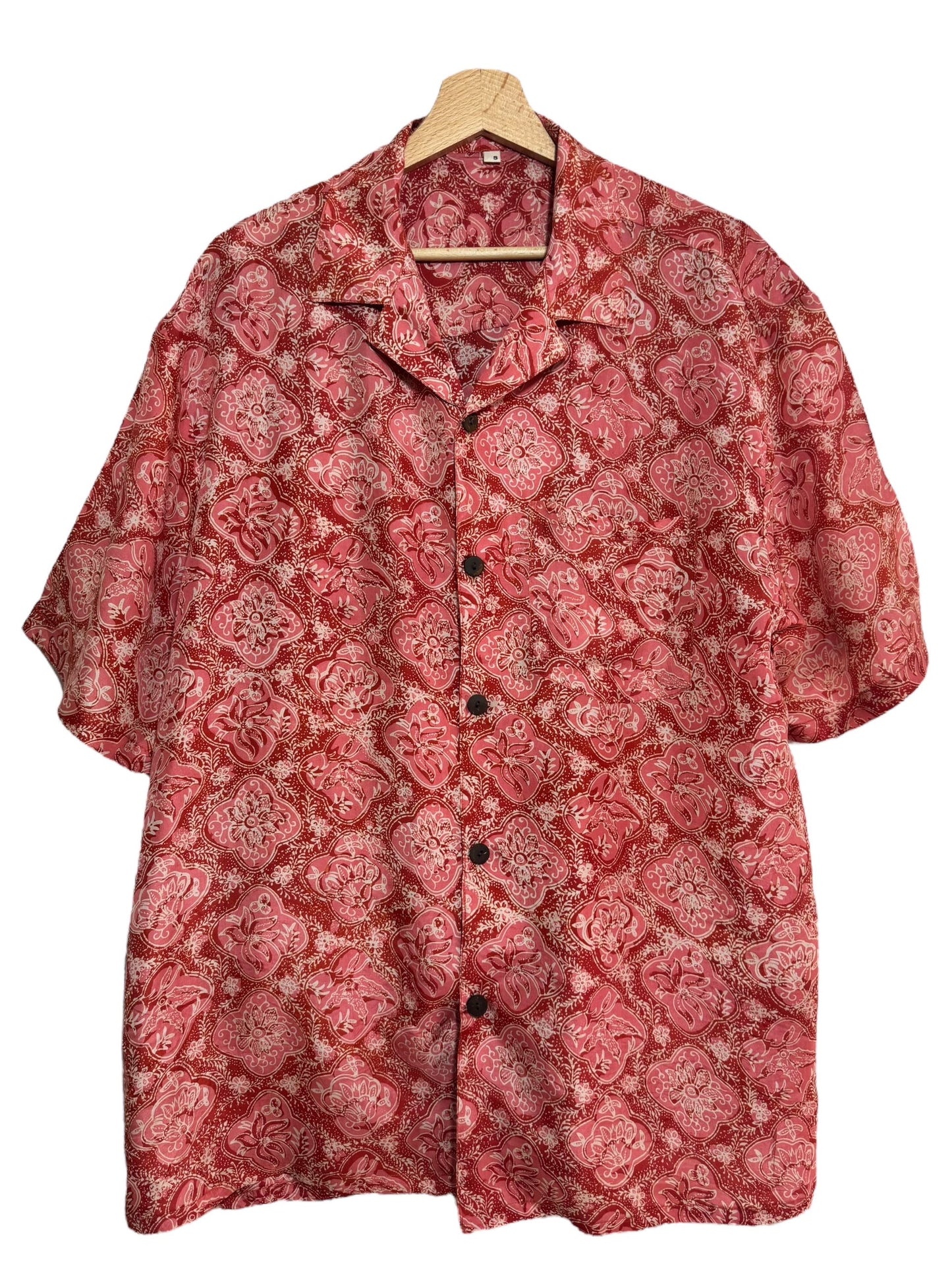 Camisa de seda vintage (s)