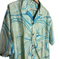 Camicia vintage in seta, taglia L