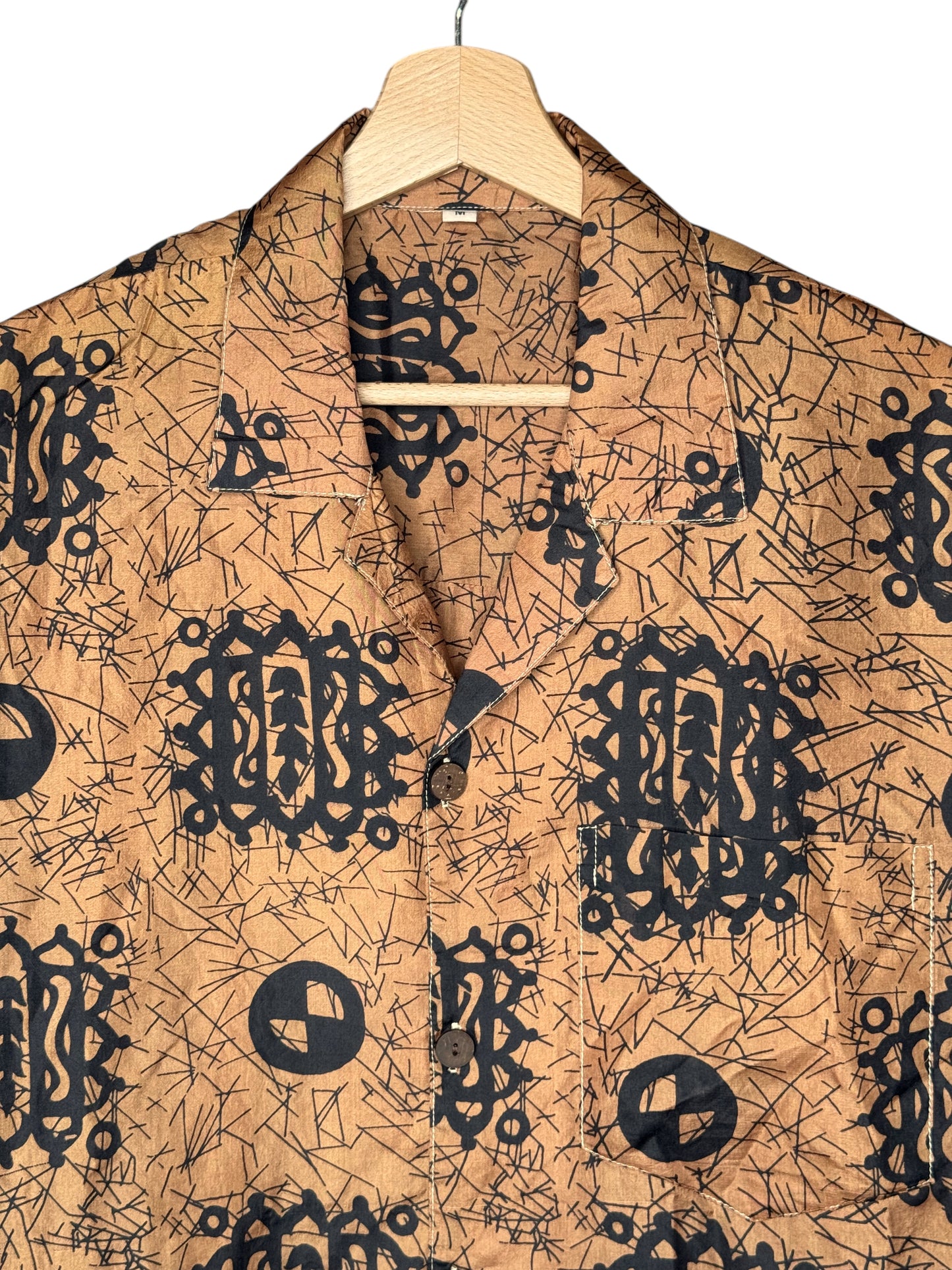 Camicia vintage in seta, taglia M