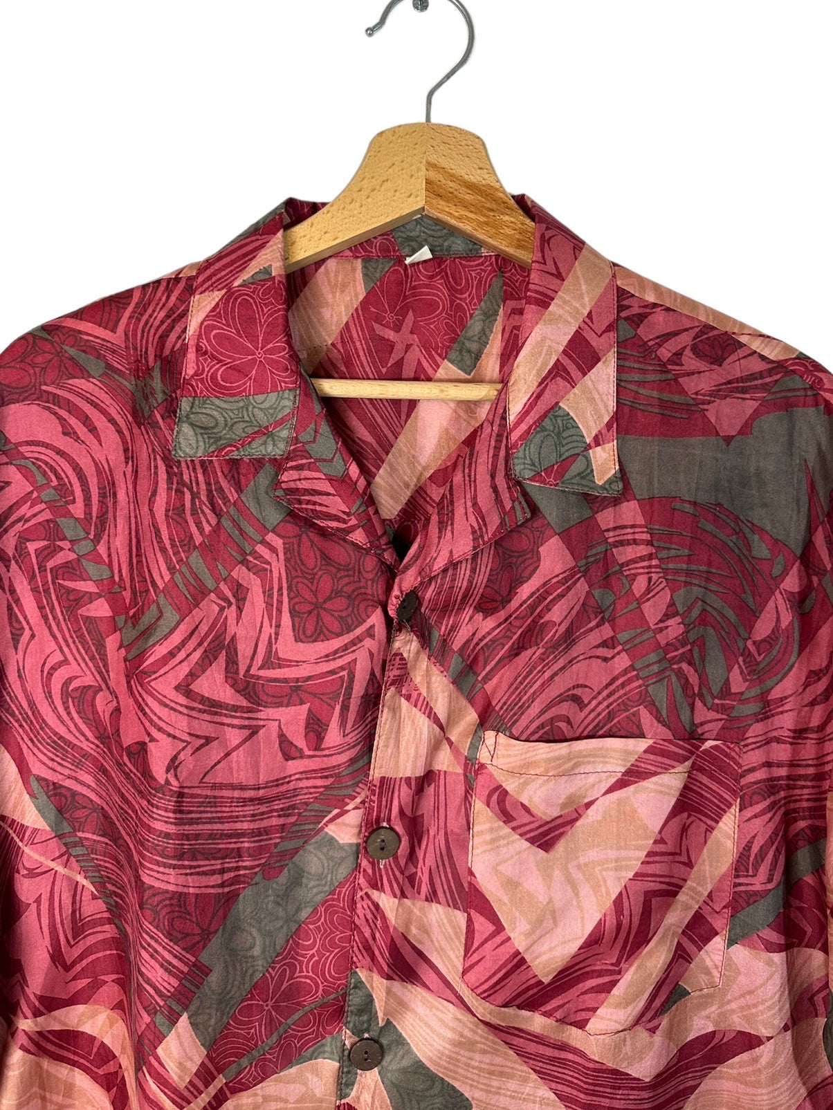 Vintage silk shirt (M)