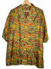 Camicia vintage in seta, taglia XL