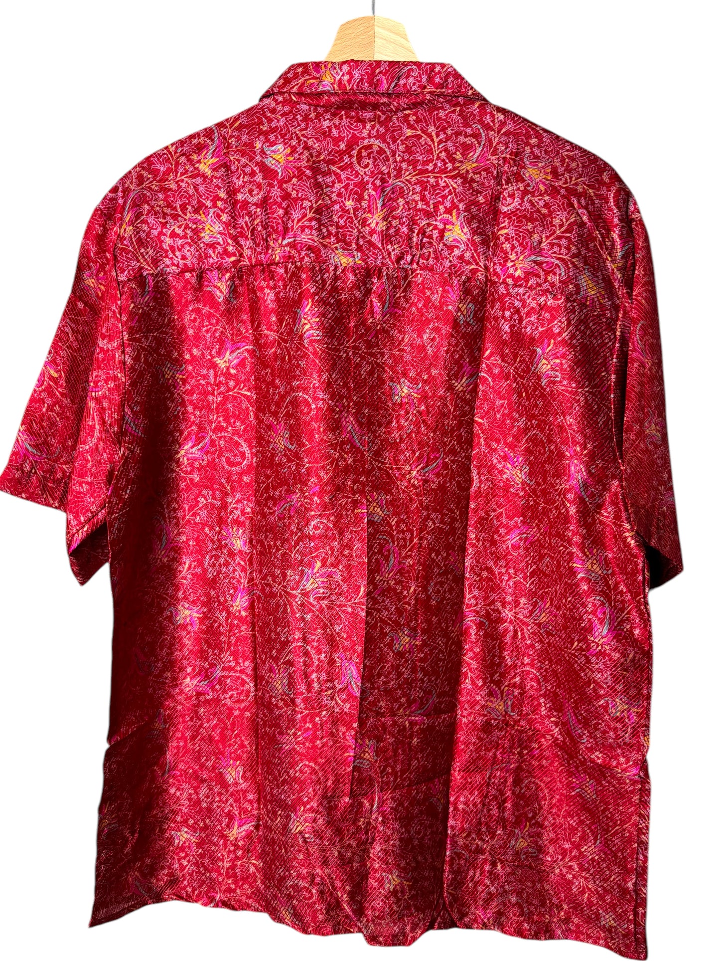 Camicia vintage in seta, taglia M