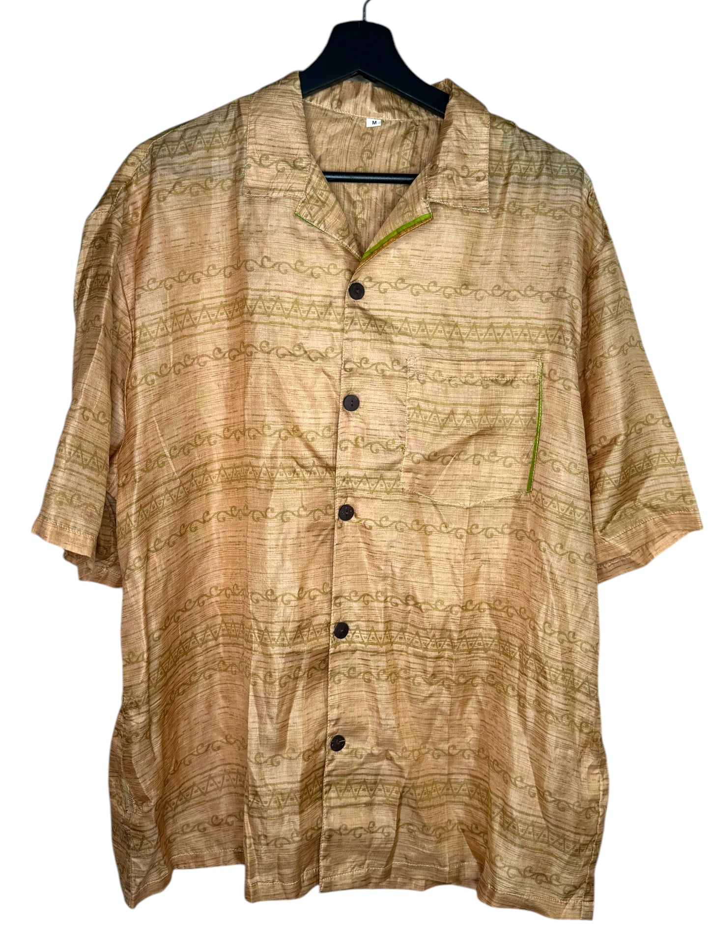 Camicia vintage in seta, taglia M