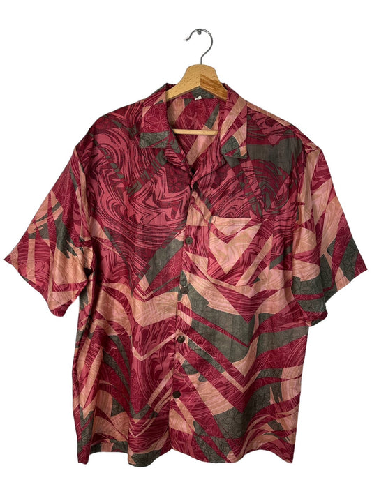 Vintage silk shirt (M)