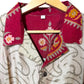 Camicia vintage in seta, taglia L