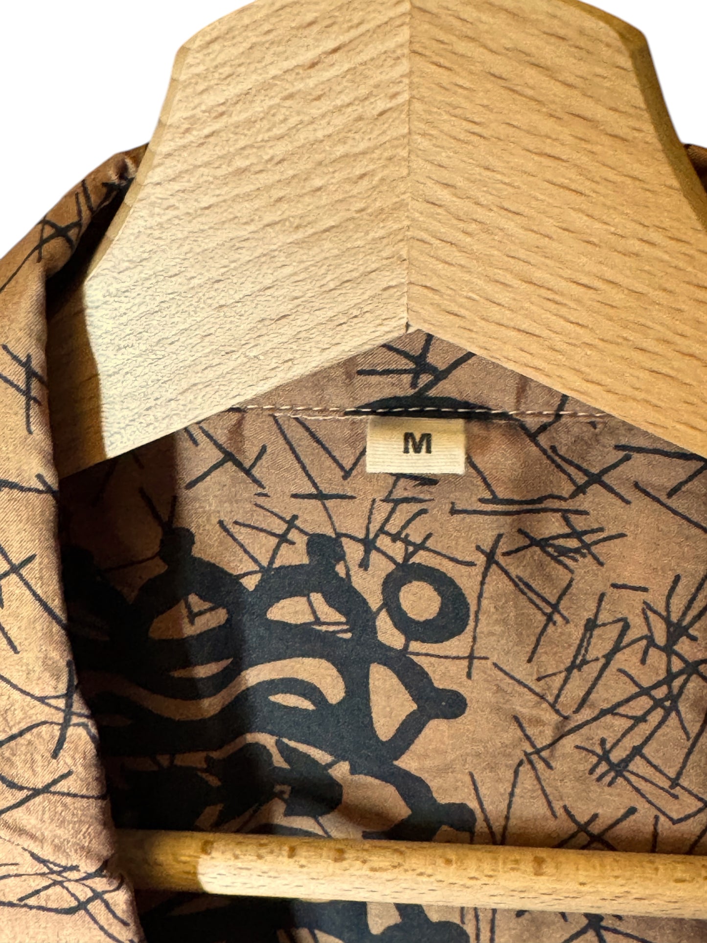 Camicia vintage in seta, taglia M