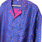Camicia vintage in seta, taglia XL