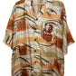 Camicia vintage in seta, taglia L