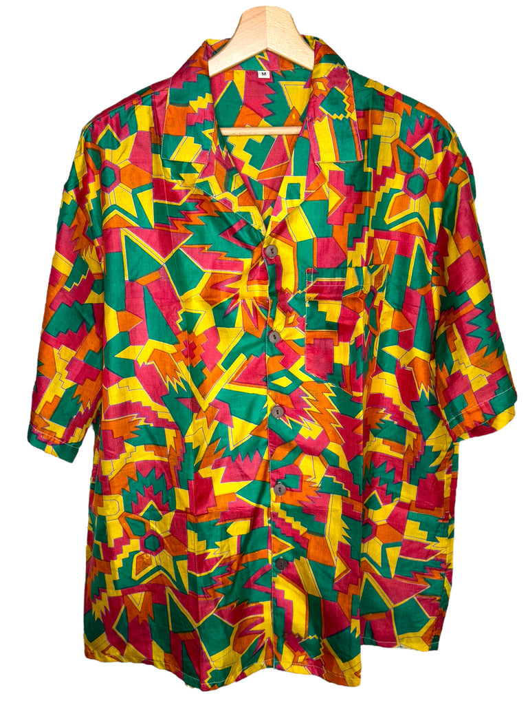 Camicia vintage in seta, taglia M