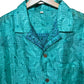 Camicia vintage in seta, taglia XL