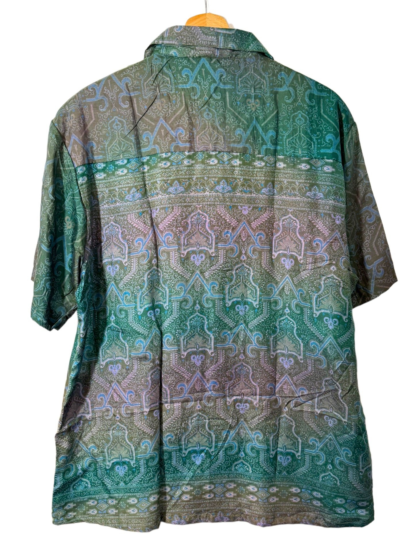 Shirt made with vintage silk (S)