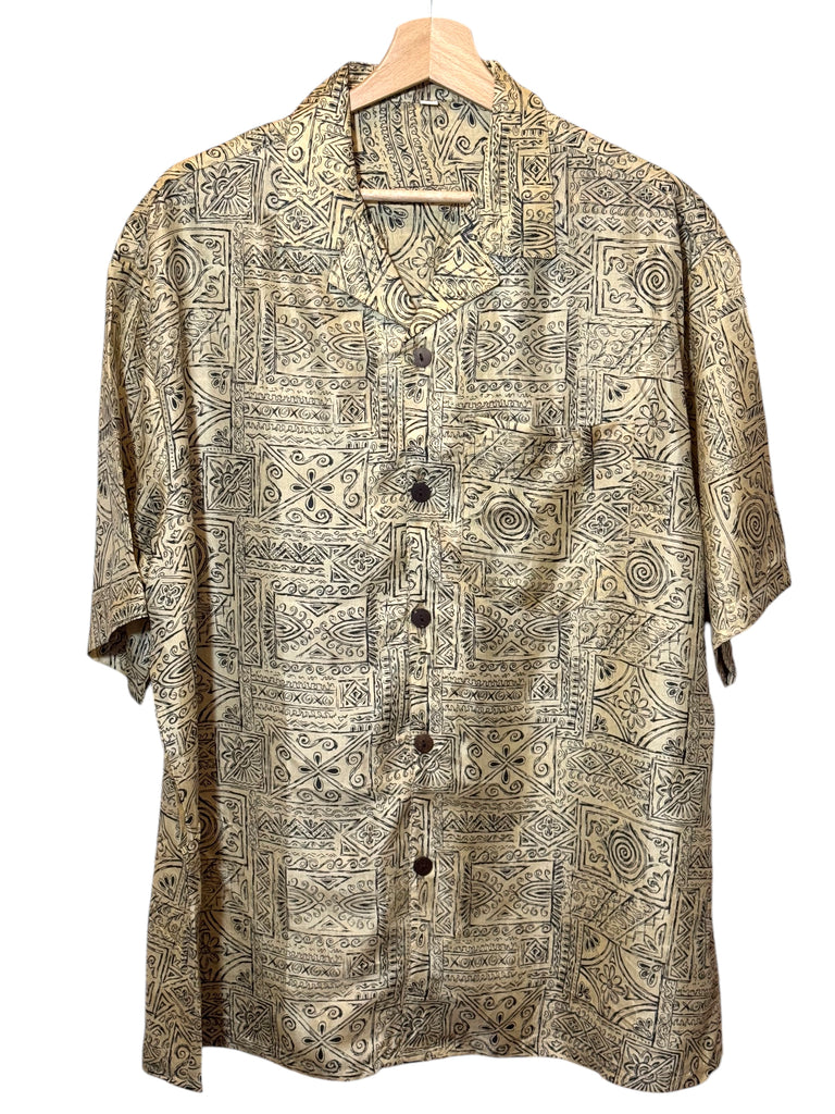 Camicia vintage in seta, taglia M